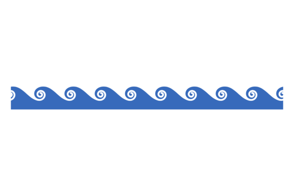 Download Blue Ocean Waves Surface Seamless Horizo - Blue Collection