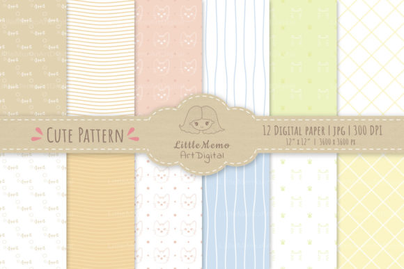 Download Cute Animal Digital Paper Pattern - Animal Collection