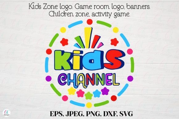 Download Kids Zone Logo 24. Game Room, Activity - Premium Bundle
