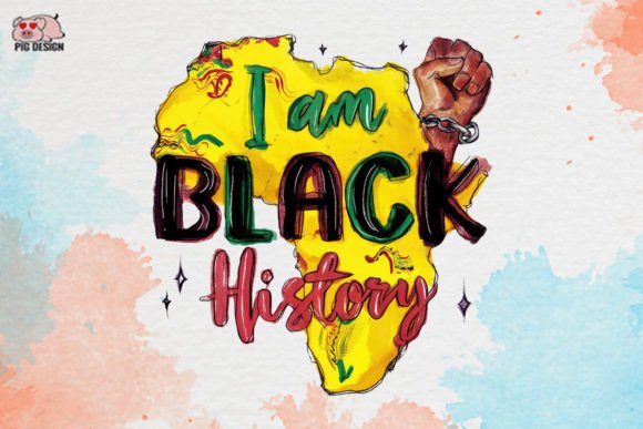 Download I'm Black History Clipart PNG Graphics - Black history clipart Collection
