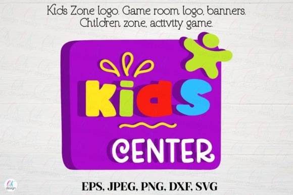 Download Kids Zone Logo 22. Game Room, Activity - Premium Bundle